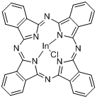 酞菁铟分子式结构图