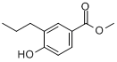 4-Hydroxy-3-propylbenzoicacidmethylester分子式结构图