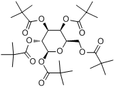 β-D-半乳糖五溴特戊酸分子式结构图