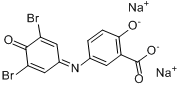 2,6-二溴偶姻水杨酸二钠盐分子式结构图
