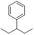 (1-乙基丙基)苯分子式结构图