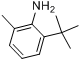 6-叔丁基邻甲苯胺分子式结构图