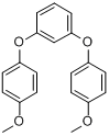 1,3-二(4-甲氧基苯氧基)苯分子式结构图