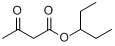 乙酰乙酸3-戊酯分子式结构图