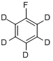 氟苯-d5分子式结构图