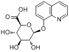 8-羟基喹啉葡糖苷酸分子式结构图