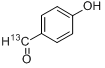 4-羟基苯甲醛-1-13C分子式结构图