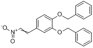 3,4-二苄氧基-反-β-硝基苯乙烯分子式结构图