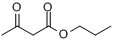 乙酰乙酸正丙酯分子式结构图