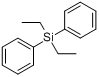 二乙基二苯基硅烷分子式结构图