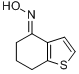 6,7-二氢苯并[B]噻吩-4(5H)-酮肟分子式结构图