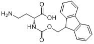 Fmoc-D-Dab-OH分子式结构图