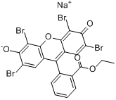 曙红酒精溶液分子式结构图
