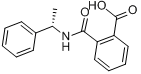 (S)-(-)-N-(α-甲基苄基)邻氨甲酰苯甲酸分子式结构图