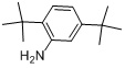 2,5-二叔丁基苯胺分子式结构图