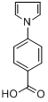 4-(1-吡咯烷基)苯甲酸分子式结构图