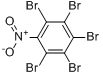 2,3,4,5,6-五溴硝基苯分子式结构图