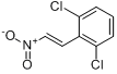 2,6-二氯-ω-硝基苯乙烯分子式结构图