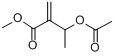 3-甲氧基乙酰-2-亚甲基丁酸分子式结构图
