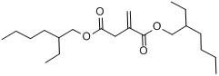 衣康酸二(2-乙基己基)酯分子式结构图