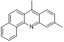 7,10-二甲基苯并[c]吖啶分子式结构图