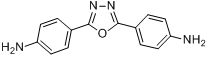 2,5-二(4-氨基苯基)-1,3,4-噁二唑分子式结构图