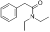 N,N-二乙基-2-苯基乙酰胺分子式结构图