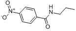 4-硝基-N-丙基苯甲酰胺分子式结构图