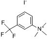 3-(三氟甲基)苯基三甲基碘化铵分子式结构图