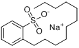 十一烷基苯磺酸钠分子式结构图