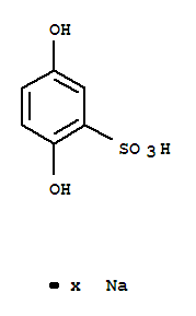 对苯二酚磺酸钠分子式结构图