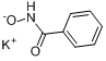 苯甲羟肟酸钾分子式结构图