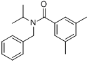 苄草胺分子式结构图