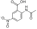 2-(乙酰氨基)-5-硝基苯甲酸分子式结构图