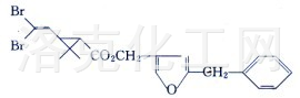 溴苄呋菊酯分子式结构图