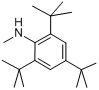 2,4,6-三叔丁基-N-甲苯胺分子式结构图