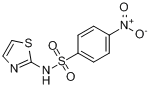 硝磺胺噻唑分子式结构图