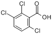 2,3,6-三氯苯甲酸分子式结构图