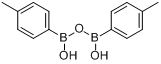 对甲苯硼酸酐分子式结构图