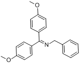 苄基亚氨基二(4-甲氧基苯基)甲烷分子式结构图