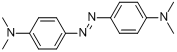 4,4ˊ-双(二甲氨基)偶氮苯分子式结构图