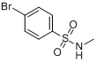 N-甲基-4-溴苯磺酰胺分子式结构图