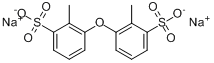 氧代二甲基苯磺酸钠英文名称：Oxybis(methylbenzenesulfonicacid),disodiumsalt分子式结构图