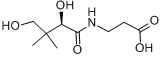D-泛酸分子式结构图