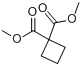 1,1-环丁基二羧酸二甲酯;环丁基-1,1-二羧酸二乙酯;二甲基环丁烷-1,1-二羧酸分子式结构图