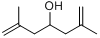 2,6-二甲基-1,6-庚二烯-4-醇分子式结构图