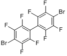 4,4'-二溴八氟联苯;4,4'二溴八氯联苯分子式结构图