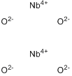 氧化铌(IV);二氧化铌粉分子式结构图