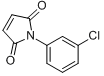 1-(3-氯苯基)-1H-吡咯-2,5-二酮;1-(3-氯苯基)-1H-吡咯-2,5-二酮;分子式结构图