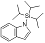 1-(三异丙基甲硅烷基)吲哚分子式结构图